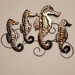 Metal Wall Art- Sea Horses